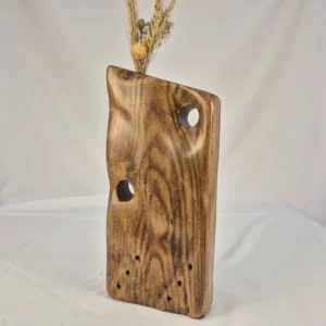 Vase Soliflore design en bois