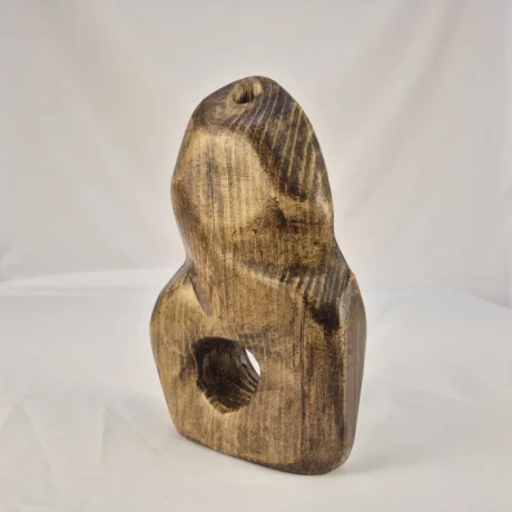 Vase Soliflore design en bois