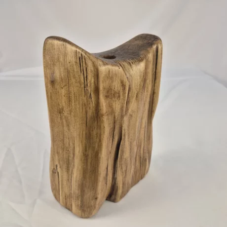 Vase Soliflore design en bois