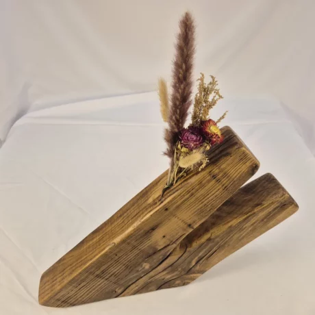Vase Soliflore design en bois