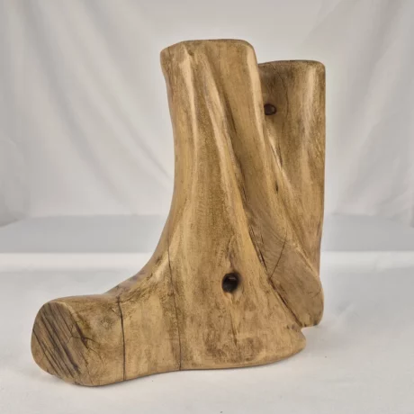 Vase Soliflore design en bois