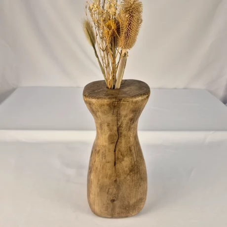 Vase Soliflore design en bois