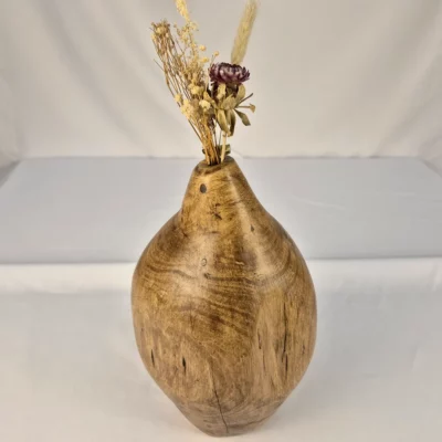 Vase Soliflore design en bois