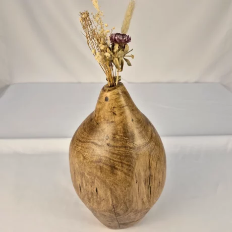 Vase Soliflore design en bois