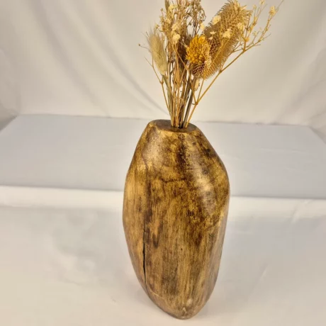 Vase Soliflore design en bois
