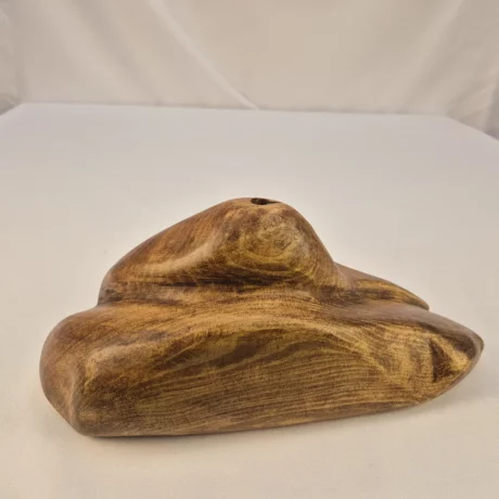 Vase soliflore design en bois