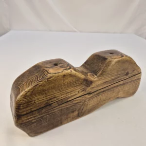 Vase soliflore design en bois