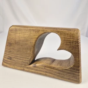 Vase soliflore design en bois