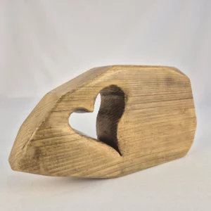 Vase soliflore design en bois