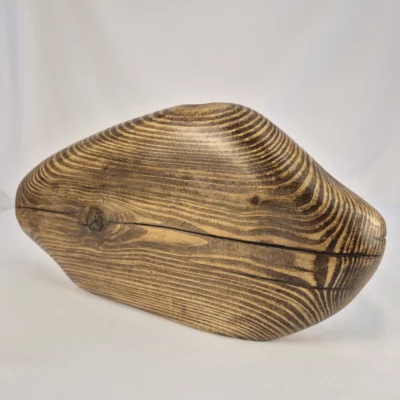 Vase soliflore design en bois