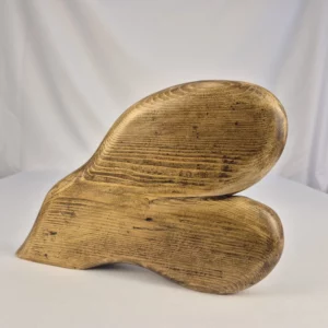 Vase soliflore design en bois