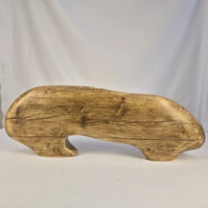 Vase soliflore design en bois