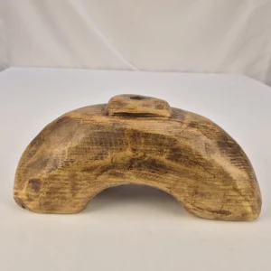 Vase soliflore design en bois