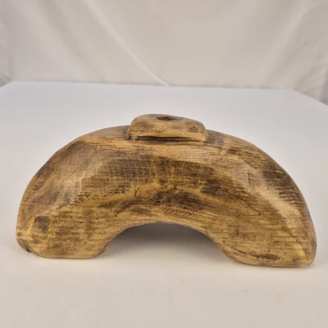 Vase soliflore design en bois