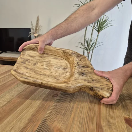 Plateau en bois design