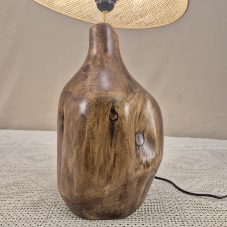 Lampe style rustique