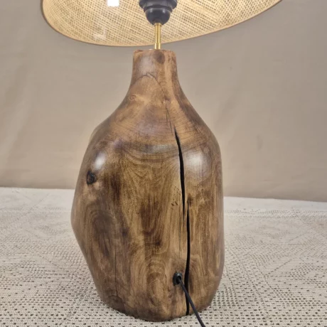 Lampe style rustique