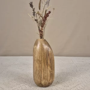 Vase en bois fait main
